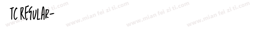 華文黑體TC Regular字体转换